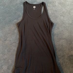 Girls black tank top